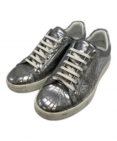 Dior HOMME ベルクロ　ハイカットスニーカー　シルバー　ディオールオム 3079001283375477_01_6639w.jpeg