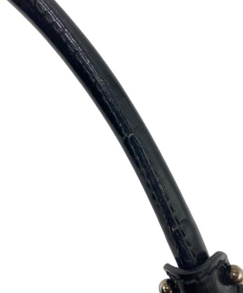 Salvatore Ferragamo（サルヴァトーレ フェラガモ）Salvatore Ferragamo (サルヴァトーレ フェラガモ) ヴァラワンショルダーバッグ ブラックの古着・服飾アイテム