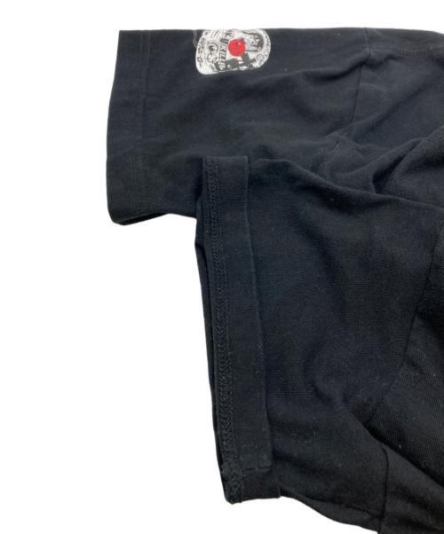 JANCHY（ジャンチー）JANCHY (ジャンチー) JUN INAGAWA (ジュンイナガワ) コラボキャラクターTシャツ ブラック サイズ:Lの古着・服飾アイテム