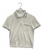 PRADA SPORTSプラダスポーツ）の古着「ジップポロシャツ」｜グレー