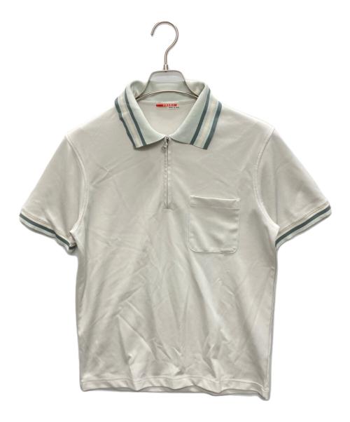 PRADA SPORTS（プラダスポーツ）PRADA SPORTS (プラダスポーツ) ジップポロシャツ グレー サイズ:SIZE　Mの古着・服飾アイテム