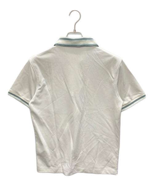 PRADA SPORTS（プラダスポーツ）PRADA SPORTS (プラダスポーツ) ジップポロシャツ グレー サイズ:SIZE　Mの古着・服飾アイテム