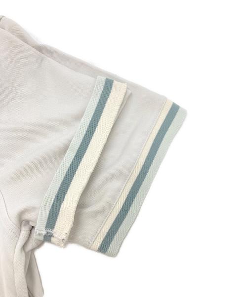 PRADA SPORTS（プラダスポーツ）PRADA SPORTS (プラダスポーツ) ジップポロシャツ グレー サイズ:SIZE　Mの古着・服飾アイテム