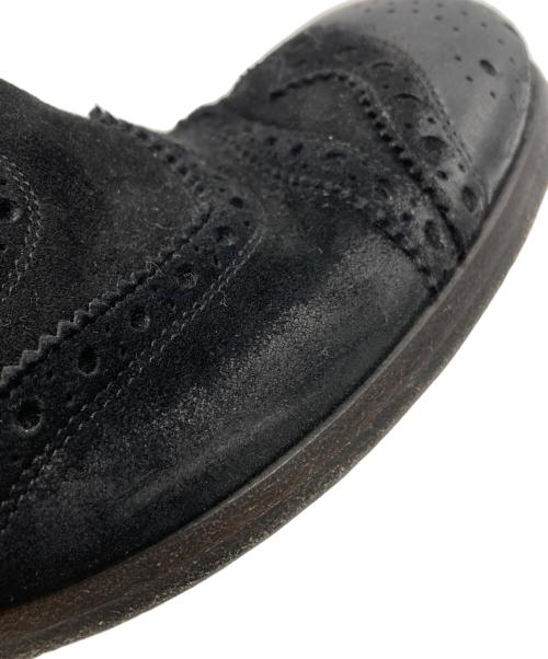 DOLCE & GABBANA（ドルチェ＆ガッバーナ）DOLCE & GABBANA (ドルチェ＆ガッバーナ) スウェードフリンジブーツ ブラック サイズ:SIZE 6の古着・服飾アイテム