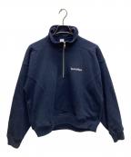 Sporty & Richスポーティーアンドリッチ）の古着「New Health QT ZIP SWEAT」｜ネイビー