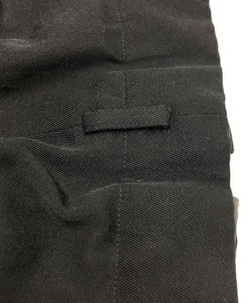 COMME des GARCONS HOMME PLUS（コムデギャルソンオムプリュス）COMME des GARCONS HOMME PLUS (コムデギャルソンオムプリュス) 80'sウール2タックスラックス ブラック サイズ:SIZE Sの古着・服飾アイテム