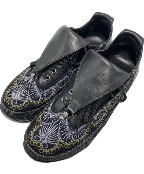 KIKO KOSTADINOV（キコ・コスタディノフ）KIKO KOSTADINOV (キコ・コスタディノフ) Chalice Lace Up Sneaker ブラック サイズ:SIZE 40の古着・服飾アイテム