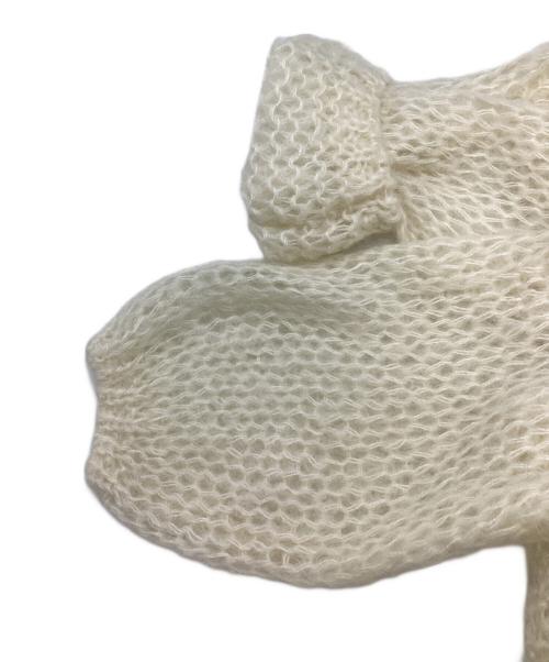 CLANE（クラネ）CLANE (クラネ) V NAECK LOOS MOHAIR KNIT TOPS アイボリー サイズ:SIZE 1の古着・服飾アイテム