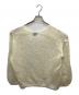 CLANE (クラネ) V NAECK LOOS MOHAIR KNIT TOPS アイボリー サイズ:SIZE 1：5000円