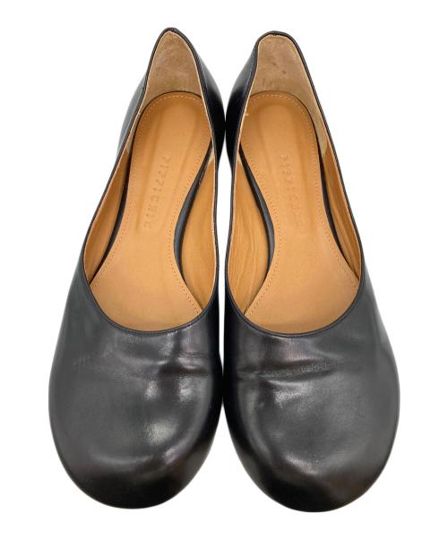 Pippichic（ピッピシック）Pippichic (ピッピシック) ラウンドトゥーフラットシューズ ブラック サイズ:37の古着・服飾アイテム