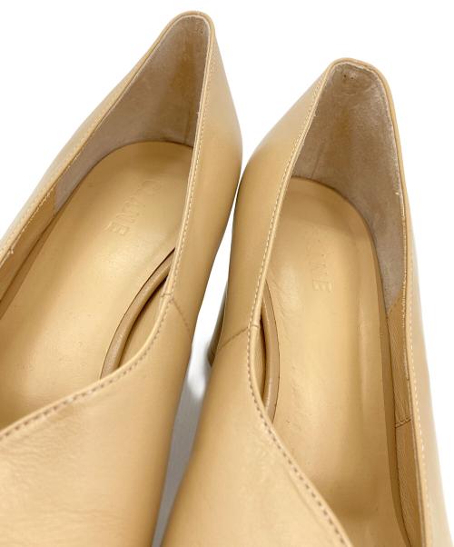 CLANE（クラネ）CLANE (クラネ) ラウンドトゥーパンプス アイボリー サイズ:38の古着・服飾アイテム