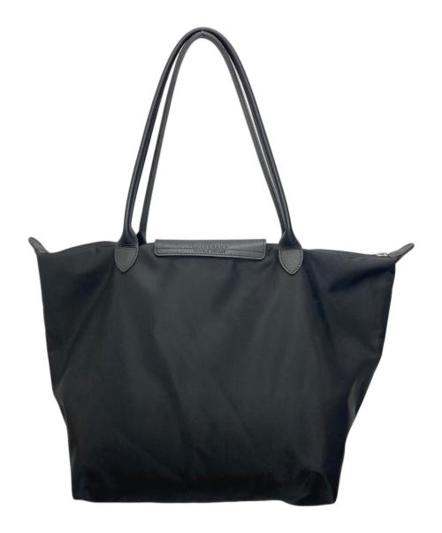 LONGCHAMP（ロンシャン）LONGCHAMP (ロンシャン) ハンドバッグ ブラックの古着・服飾アイテム