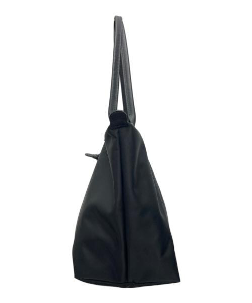 LONGCHAMP（ロンシャン）LONGCHAMP (ロンシャン) ハンドバッグ ブラックの古着・服飾アイテム