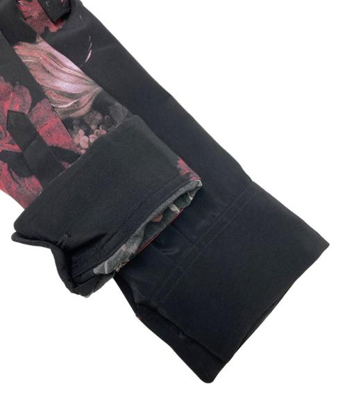 LAD MUSICIAN（ラッドミュージシャン）LAD MUSICIAN (ラッドミュージシャン) OIL PAINTING FLOWER BIG SHIRT ブラック×レッド サイズ:SIZE 42の古着・服飾アイテム