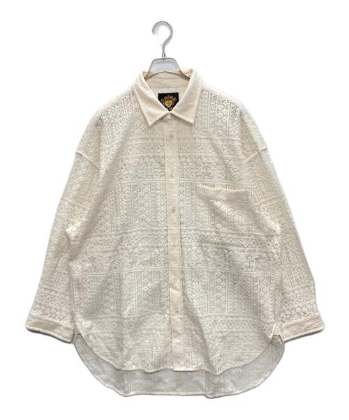 MAISON SPECIAL（メゾンスペシャル）MAISON SPECIAL (メゾンスペシャル) Prime-Over Shirt Coat ホワイト サイズ:SIZE　2の古着・服飾アイテム