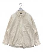 MAISON SPECIALメゾンスペシャル）の古着「Prime-Over Regular Collar Shirt」｜アイボリー