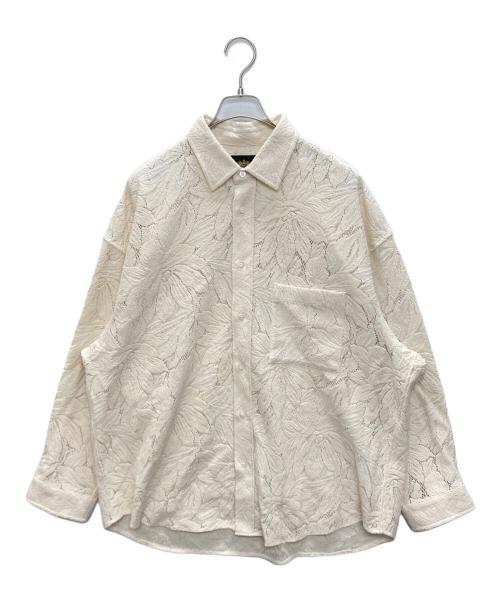 MAISON SPECIAL（メゾンスペシャル）MAISON SPECIAL (メゾンスペシャル) Prime-Over Regular Collar Shirt アイボリー サイズ:SIZE　2の古着・服飾アイテム