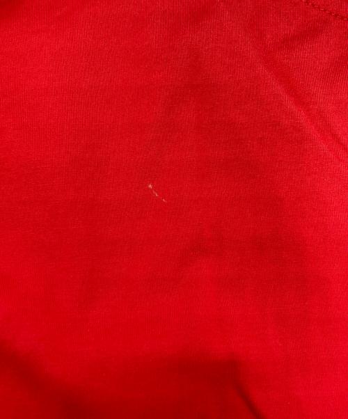 Maison Margiela（メゾンマルジェラ）Maison Margiela (メゾンマルジェラ) CIRCLE HEART TShirt レッド サイズ:SIZE　46の古着・服飾アイテム