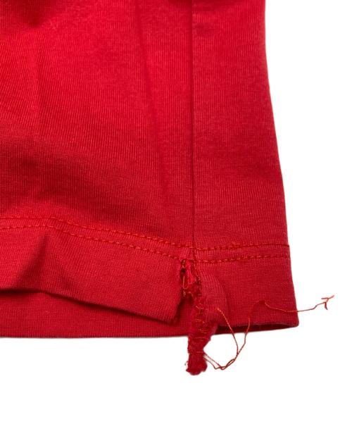 Maison Margiela（メゾンマルジェラ）Maison Margiela (メゾンマルジェラ) CIRCLE HEART TShirt レッド サイズ:SIZE　46の古着・服飾アイテム