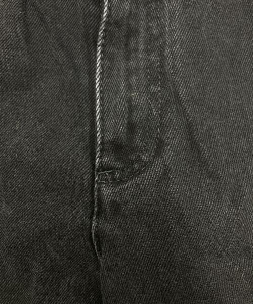 MM6 Maison Margiela（エムエムシックスメゾンマルジェラ）MM6 Maison Margiela (エムエムシックスメゾンマルジェラ) Patchwork Wide Flare Jeans ブラック サイズ:SIZE 26の古着・服飾アイテム