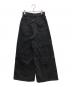 MM6 Maison Margiela (エムエムシックスメゾンマルジェラ) Patchwork Wide Flare Jeans ブラック サイズ:SIZE 26：23000円