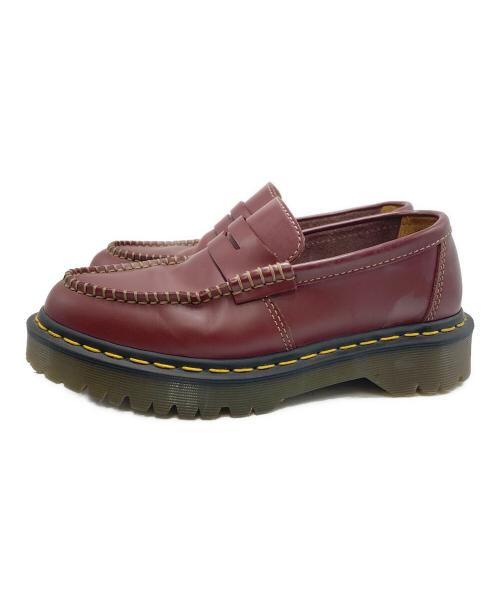 Dr.Martens（ドクターマーチン）Dr.Martens (ドクターマーチン) COMME des GARCONS COMME des GARCONS (コムデギャルソン コムデギャルソン) コラボコインローファー チェリーレッド サイズ:SIZE　UK4の古着・服飾アイテム