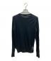 JOHN SMEDLEY (ジョンスメドレー) uniform experiment (ユニフォームエクスペリメント) COTTON CREWNECK KNIT ブラック サイズ:S：7000円