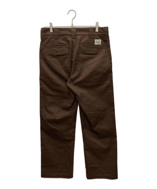 Hysteric Glamour（ヒステリックグラマー）Hysteric Glamour (ヒステリックグラマー) HYSTERIC PIN チノ パンツ ブラウン サイズ:SIZE　Lの古着・服飾アイテム
