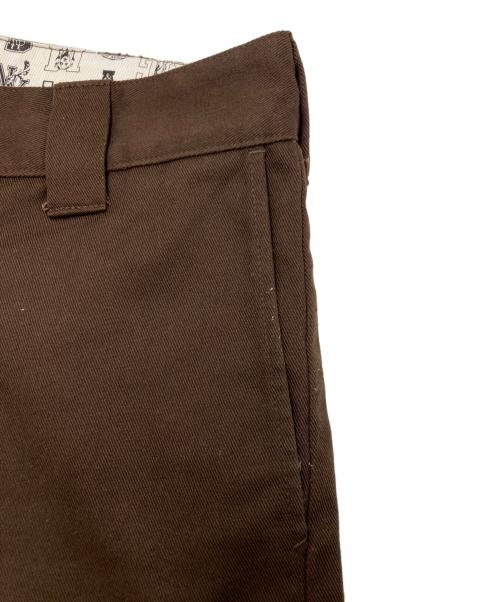 Hysteric Glamour（ヒステリックグラマー）Hysteric Glamour (ヒステリックグラマー) HYSTERIC PIN チノ パンツ ブラウン サイズ:SIZE　Lの古着・服飾アイテム