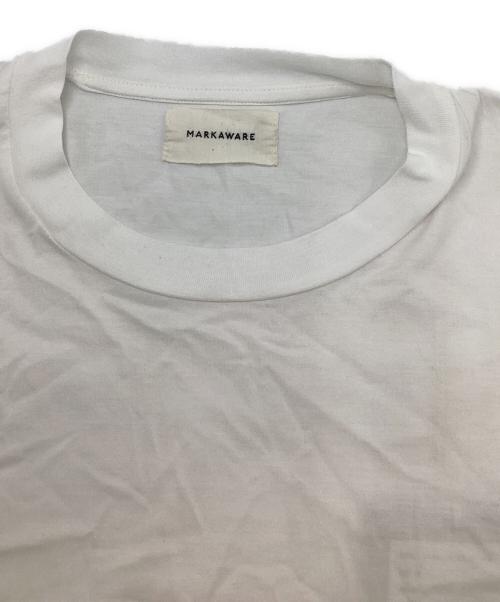 MARKAWARE（マーカウェア）MARKAWARE (マーカウェア) オーガニックGIZA 80/2天竺 レギュラーフィットTee ホワイト サイズ:1の古着・服飾アイテム