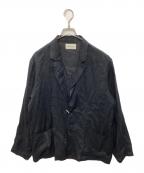 MARKAWAREマーカウェア）の古着「HEMP SHIRTING SHIRT JACKET」｜ブラック