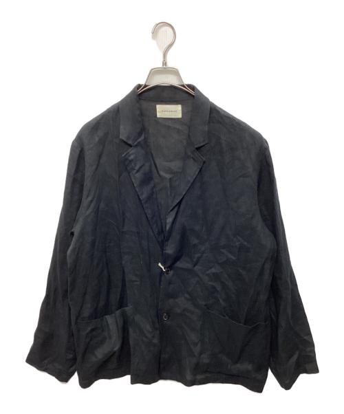 MARKAWARE（マーカウェア）MARKAWARE (マーカウェア) HEMP SHIRTING SHIRT JACKET ブラック サイズ:２の古着・服飾アイテム