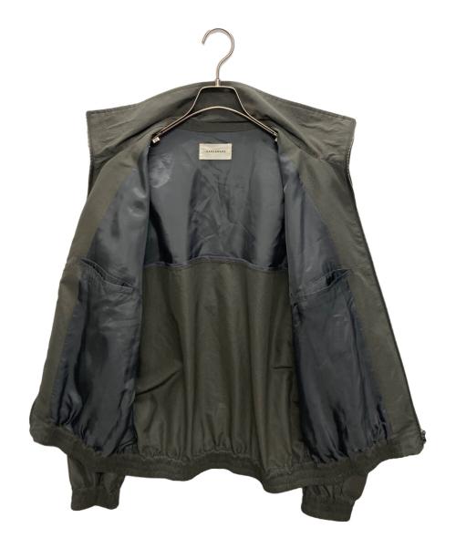 MARKAWARE（マーカウェア）MARKAWARE (マーカウェア) BRATAC SILK × ORGANIC WOOL TAFFETA SPORTS JACKE グレー サイズ:SIZE　2の古着・服飾アイテム