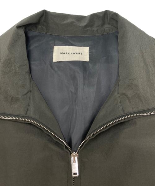 MARKAWARE（マーカウェア）MARKAWARE (マーカウェア) BRATAC SILK × ORGANIC WOOL TAFFETA SPORTS JACKE グレー サイズ:SIZE　2の古着・服飾アイテム