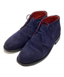 SANDERS（サンダース）の古着「Chukka boot Navy Suede」｜ブルー