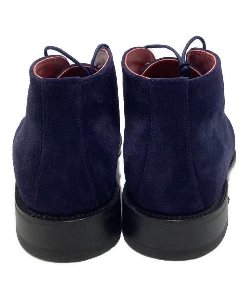 SANDERS（サンダース）SANDERS (サンダース) Chukka boot Navy Suede ブルー サイズ:UK６の古着・服飾アイテム