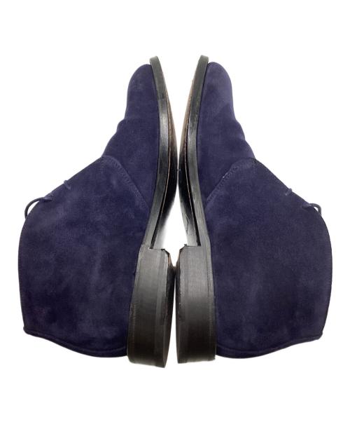 SANDERS（サンダース）SANDERS (サンダース) Chukka boot Navy Suede ブルー サイズ:UK６の古着・服飾アイテム