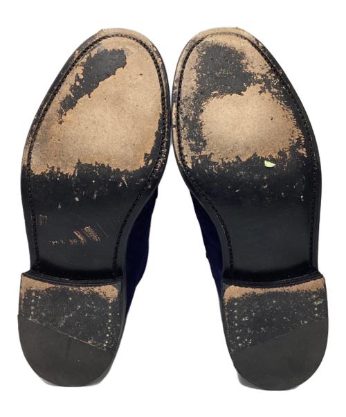 SANDERS（サンダース）SANDERS (サンダース) Chukka boot Navy Suede ブルー サイズ:UK６の古着・服飾アイテム