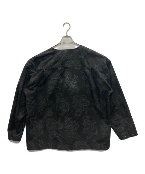 TORAICHI（トライチ）TORAICHI (トライチ) blackmeans (ブラックミーンズ) Zepanese Club (ゼパニーズクラブ) TZB鯉口シャツブルゾン ブラック サイズ:freeの古着・服飾アイテム