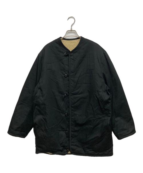 GANGSTERVILLE（ギャングスタービル）GANGSTERVILLE (ギャングスタービル) RISE ABOVE-PILE COAT ブラック サイズ:SIZE Mの古着・服飾アイテム