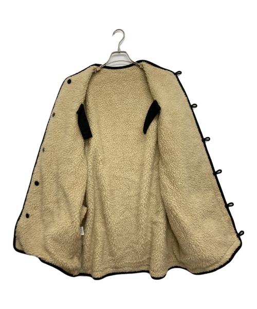 GANGSTERVILLE（ギャングスタービル）GANGSTERVILLE (ギャングスタービル) RISE ABOVE-PILE COAT ブラック サイズ:SIZE Mの古着・服飾アイテム