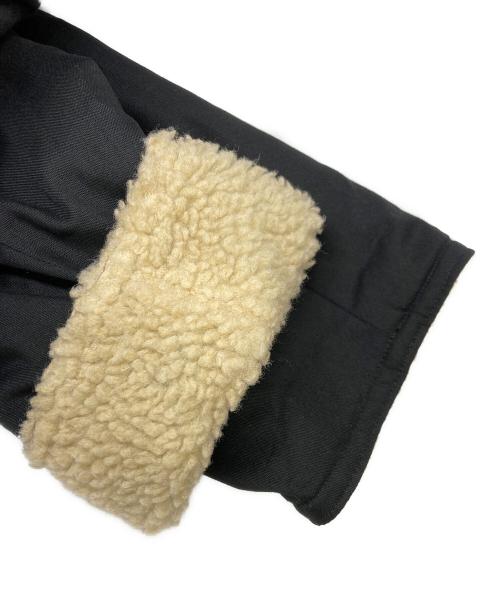 GANGSTERVILLE（ギャングスタービル）GANGSTERVILLE (ギャングスタービル) RISE ABOVE-PILE COAT ブラック サイズ:SIZE Mの古着・服飾アイテム