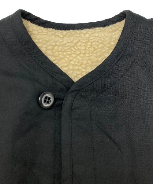 GANGSTERVILLE（ギャングスタービル）GANGSTERVILLE (ギャングスタービル) RISE ABOVE-PILE COAT ブラック サイズ:SIZE Mの古着・服飾アイテム