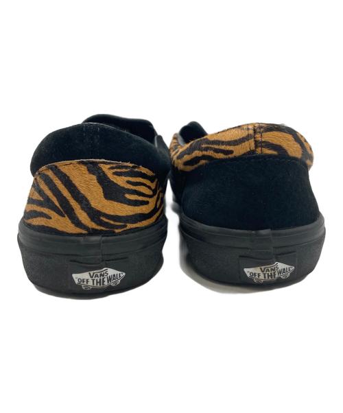 VANS（バンズ）VANS (バンズ) BILLY'S (（ビリーズ) UPSIDE DOWN SLIP ON ブラウン×ブラック サイズ:SIZE　US10の古着・服飾アイテム