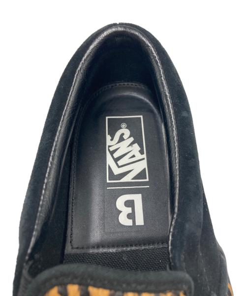 VANS（バンズ）VANS (バンズ) BILLY'S (（ビリーズ) UPSIDE DOWN SLIP ON ブラウン×ブラック サイズ:SIZE　US10の古着・服飾アイテム