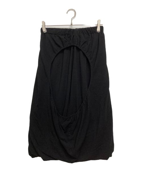 tricot COMME des GARCONS（トリココムデギャルソン）tricot COMME des GARCONS (トリココムデギャルソン) フェイクレイヤードスカート ブラック サイズ:不明の古着・服飾アイテム