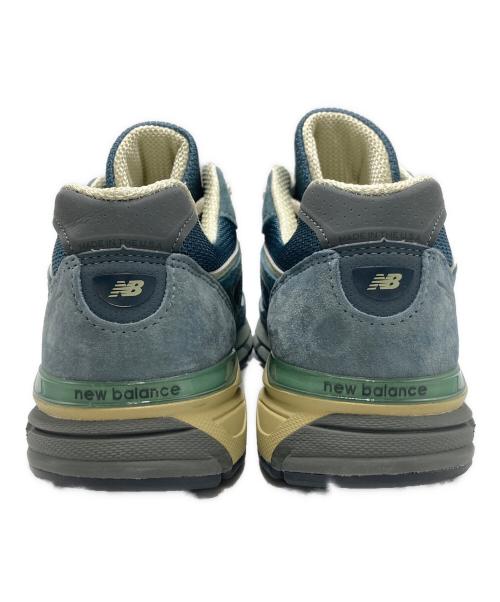 NEW BALANCE（ニューバランス）NEW BALANCE (ニューバランス) AURALEE (オーラリー) コラボローカットスニーカー ブルー(DUSTY BLUE) サイズ:SIZE US9の古着・服飾アイテム