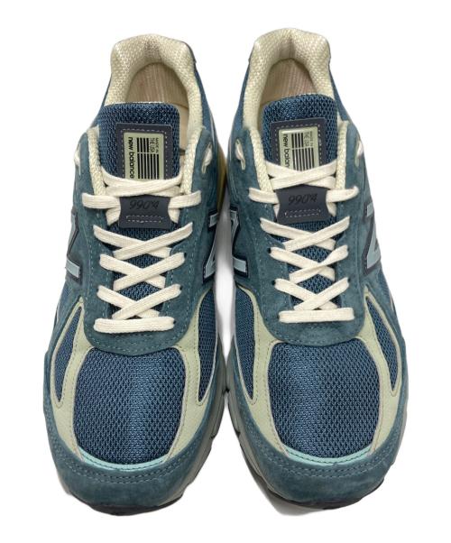 NEW BALANCE（ニューバランス）NEW BALANCE (ニューバランス) AURALEE (オーラリー) コラボローカットスニーカー ブルー(DUSTY BLUE) サイズ:SIZE US9の古着・服飾アイテム