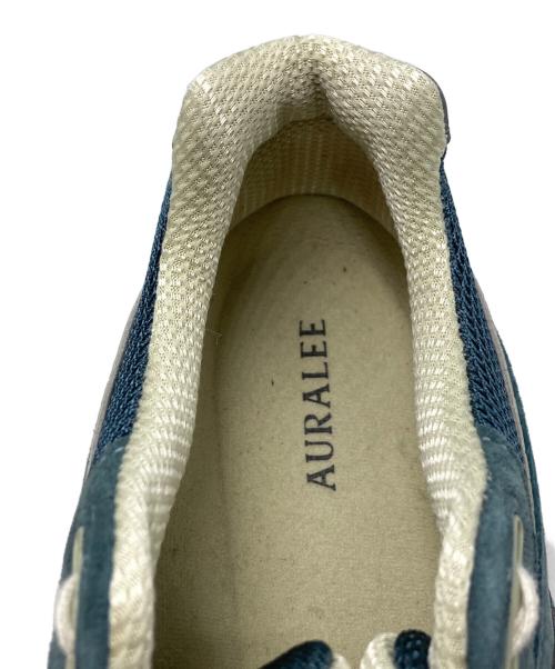 NEW BALANCE（ニューバランス）NEW BALANCE (ニューバランス) AURALEE (オーラリー) コラボローカットスニーカー ブルー(DUSTY BLUE) サイズ:SIZE US9の古着・服飾アイテム