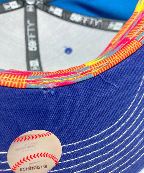 New Era（ニューエラ）New Era (ニューエラ) UNION (ユニオン) コラボキャップ ブルー サイズ:SIZE 7 3/8の古着・服飾アイテム